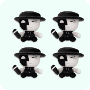 Die of Death Artful Plush 4PCS