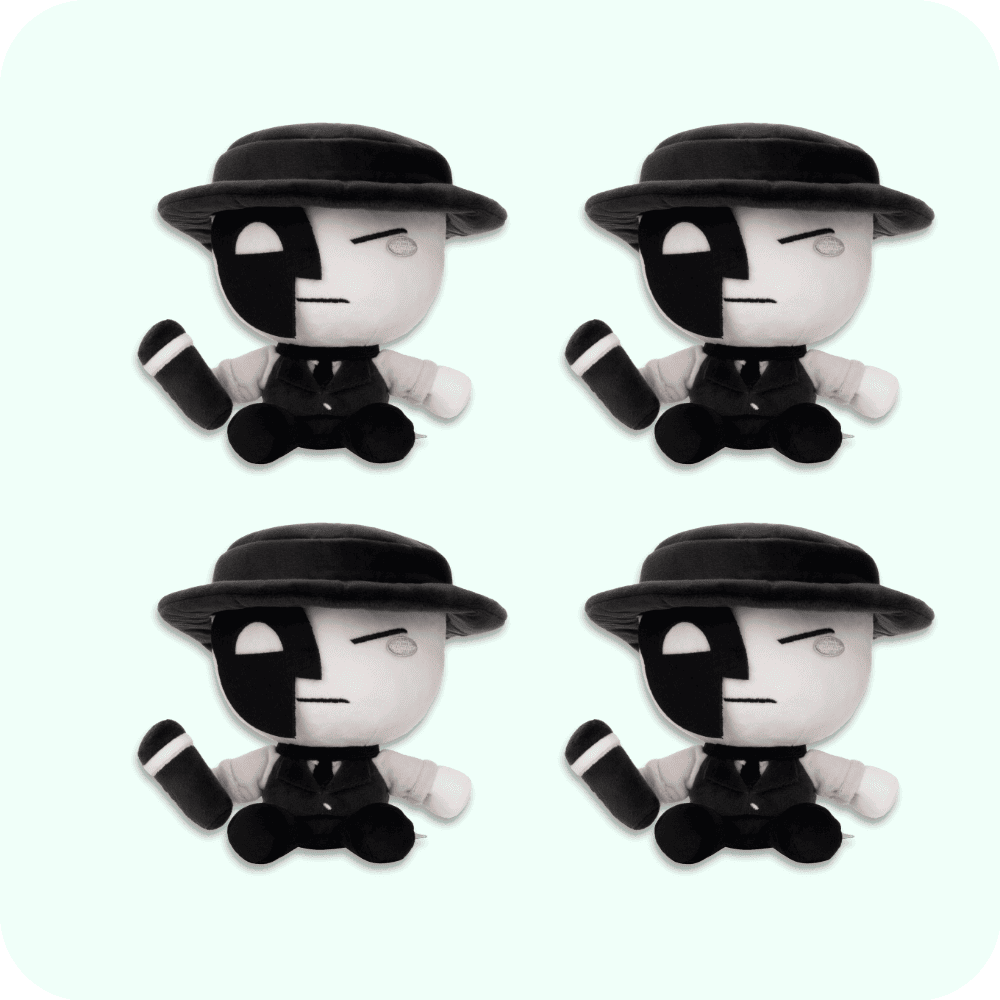 Die of Death Artful Plush 4PCS Die of Death Artful Plush 4PCS